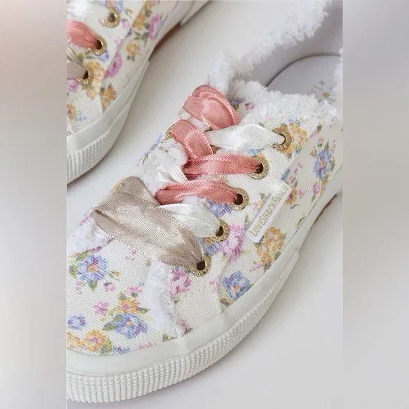 NWT love shack fancy x superga sneakers - Picture 2 of 11